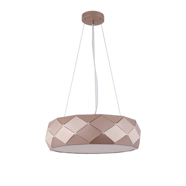 Lampa wisząca REUS, złota, 3x40W E27