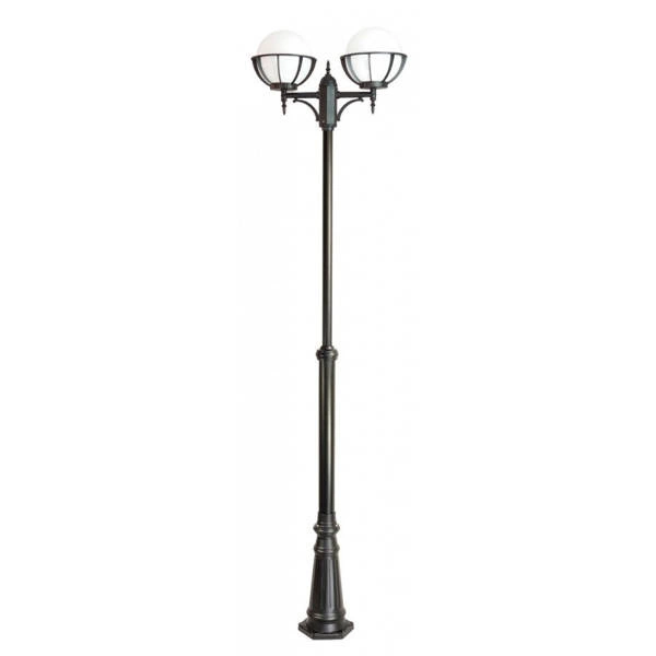 Lampa masztowa KULE Z KOSZYKIEM 250 OGMWN 2 KPO 250 latarnia | czarna