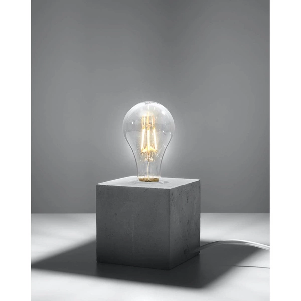 Lampa biurkowa ARIZ, SL.0683, beton, 1x60W E27