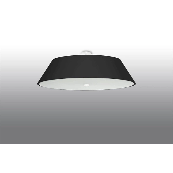 Nowoczesna lampa sufitowa VEGA SL.0822 70cm czarna 5x60W E27