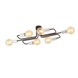 Lampa sufitowa Emibig VEKEN 6A SILVER 1174/6A