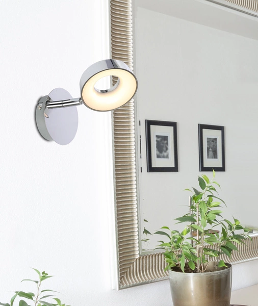 Kinkiet ISLA 1x4W LED chrom, barwa ciepła 3000K 91-61706