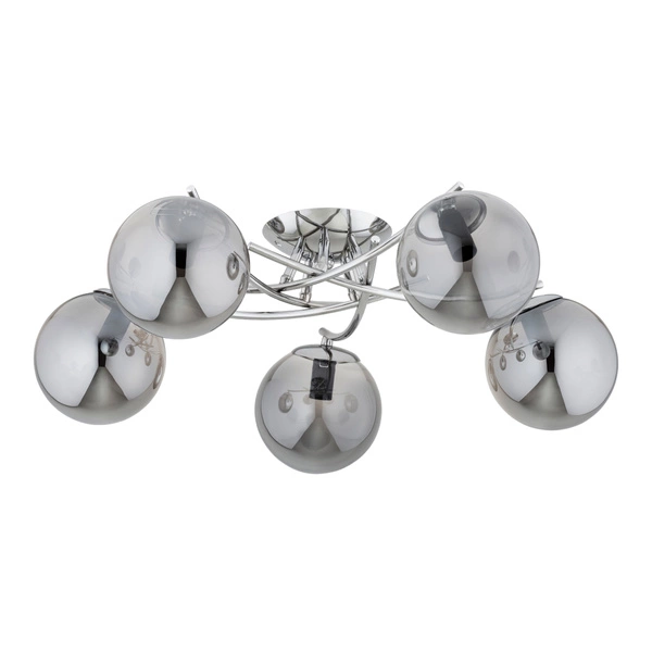 Lampa sufitowa ALFA SAVI CHROM 5xE14 65cm | 63251