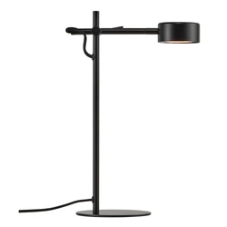 Lampa stołowa CLYDE LED 2700K Biała ciepła Metal | Czarny