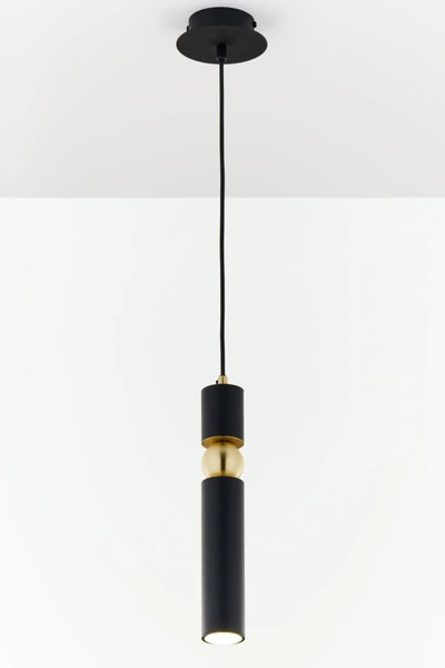 Nowoczesna Lampa wisząca ALAS wys. 120cm 1xG10 14W IP20 | Złoty