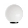 Kula ozdobna do ogrodu szkło akrylowe śr.25 cm ALEKULE G 250 Z | biały