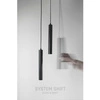 SYSTEM SHIFT - HANGIT oprawa zwis na szynoprzewód40x297 (935mm kabel) 12W 25st czarny 5 lat gw.