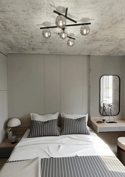 Lampa sufitowa Emibig SMART 5 Czarny/GRAFIT 1104/5