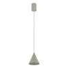 Lampa wisząca ZENITH XS wys.130cm szer.11cm GU10 IP20 | Sage green 11492