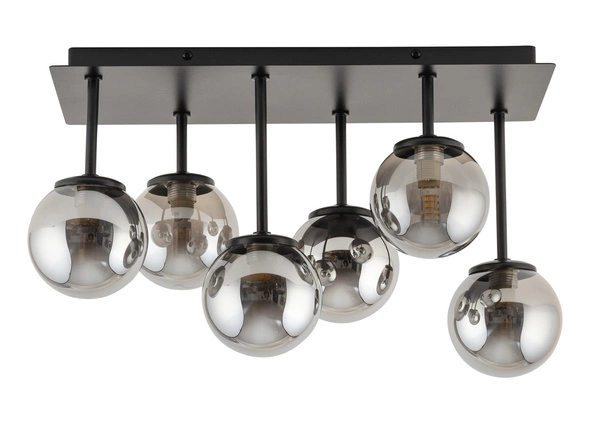 Lampa Sigma Tulia 6 krótki szary 33500