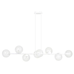 Lampa wisząca Emibig ROSSI 8 WH TRANSPARENT 877/8