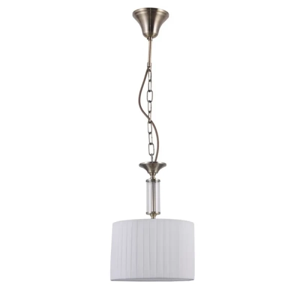 Lampa wisząca FERLENA śr. 24cm E14 | brązowy