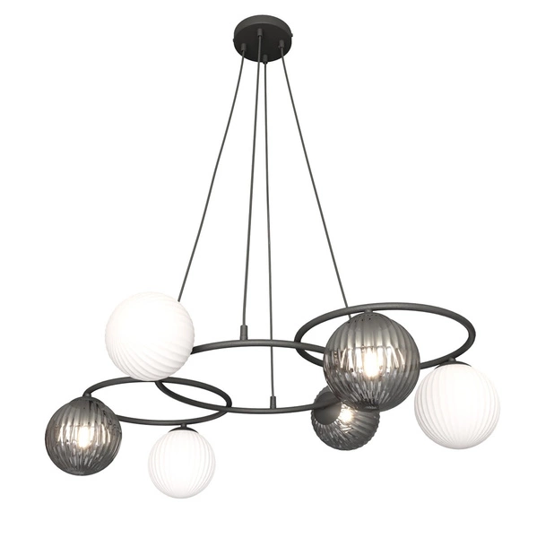 Lampa sufitowa Emibig LIBRA 6 BL MIX oprawa oświetleniowa 1381/6