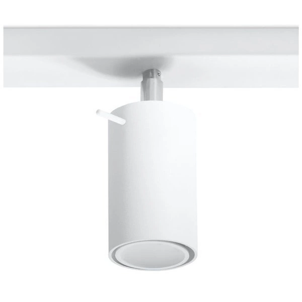 Plafon RING 3 punktowy Stal kolor biały 12W LED, SL.0089