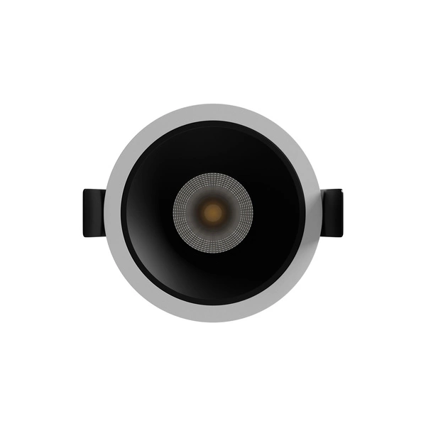 ORBITO DOWNLIGHT 10W NW 230V 40st IP44 Ra90 UGR<19 97X65MM BIAŁY/CZARNY MAT okrągła 5 lat gw