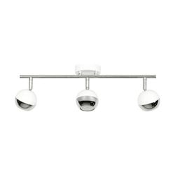 Bianca Lampa Sufitowa 3xGU10 Max.50W Chrom Metal/Biały Metal 2502328