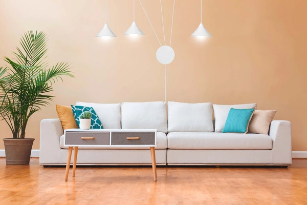 Lampa wisząca Emibig ABRAMO 3 Biały 159/3