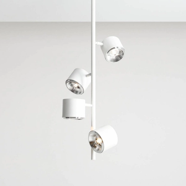 Aldex Lampa sufitowa BOT 4 PIONOWA 1046PL_L2, biała, 4x35W GU10