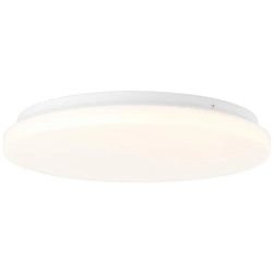 Lampa sufitowa Plafon okrągły Farica Brilliant 1x18W LED Biały Metal