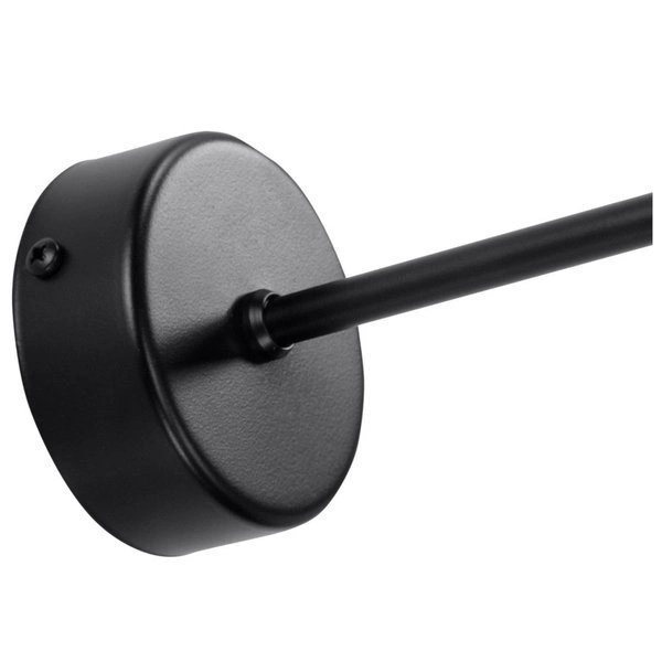 Kinkiet DUOMO Stal, Czarny, E27, 60W, SL.0306