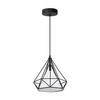 Lampa wisząca z drutu TRIANGOLO 25cm