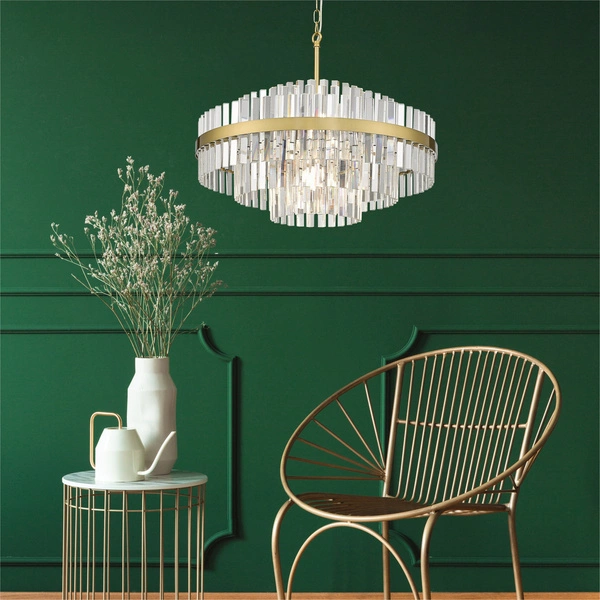 P0567-12A-2GAC CONSTANTINOPLE LAMPA WISZĄCA ZŁOTA/GOLD