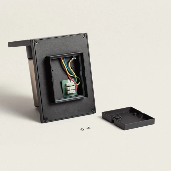 Kinkiet zewnętrzny Czarny Klasyczny Abruzzo Pietro E27 17cm