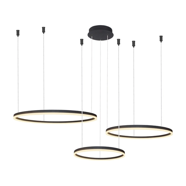 Azzardo HALO PENDANT 100+80+60 CCT WH + REMOTE CONTROL 4974