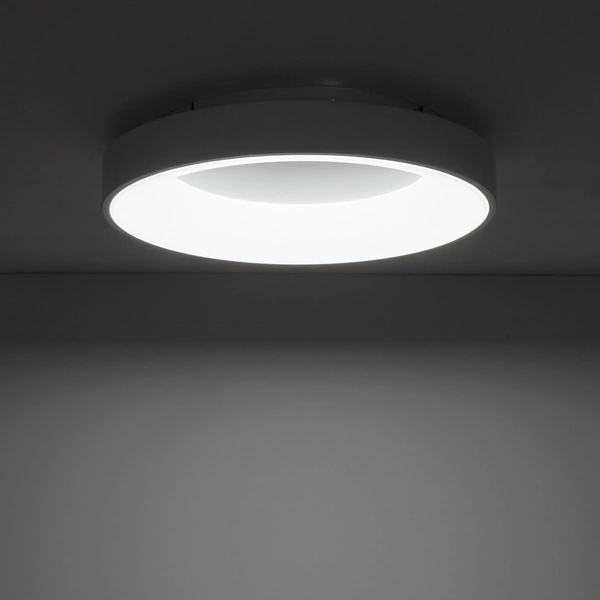 Plafon NIKKI ROUND LED 48cm 48W barwa neutralna | biały 11204