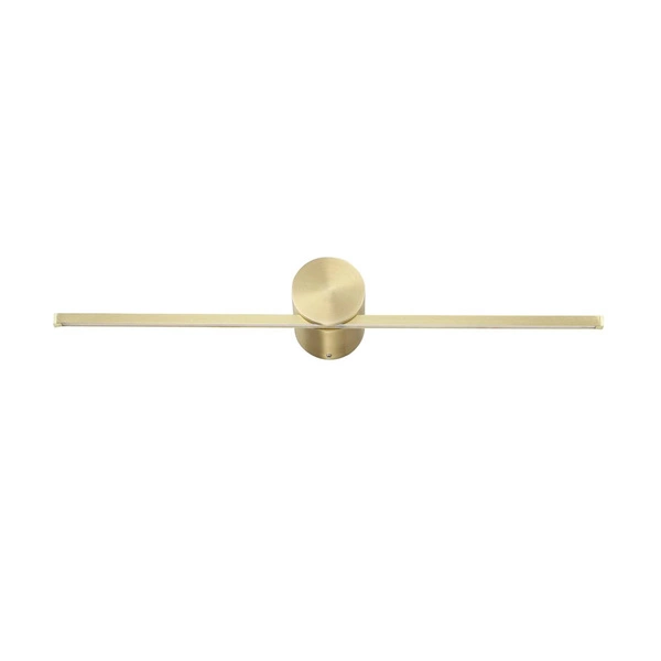 Kinkiet Modern Slim M, złoty, 6W LED, barwa ciepła 3000K, IP44