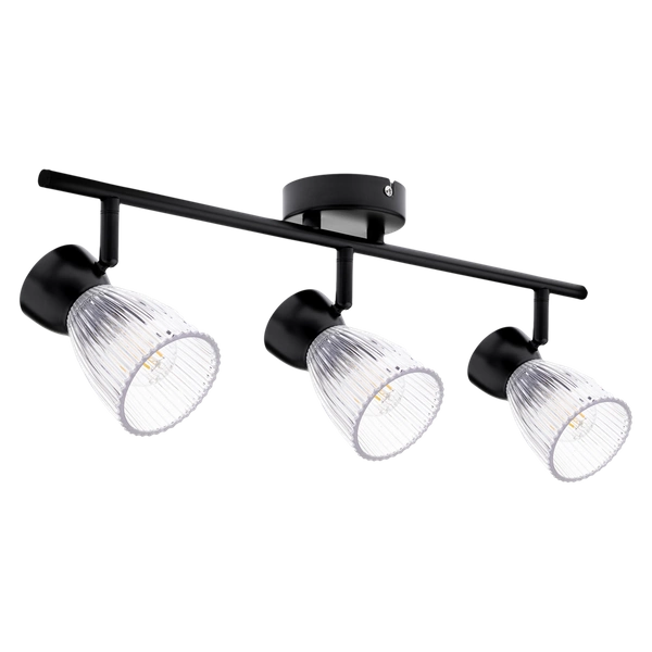 Lampa sufitowa BEST BLACK 3xE14
