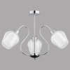 Lampa sufitowa nowoczesna TESSA CHROME III śr. 55cm