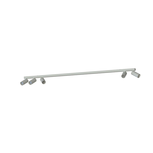 Lampa sufitowa FOURTY V miniGU10 dług.118cm szer.4cm | Silk gray 11440