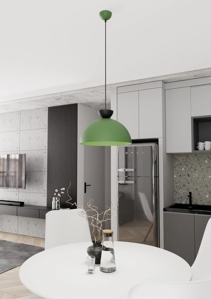 Lampa wisząca Emibig LUNARO 1L BL GREEN 1473/1L