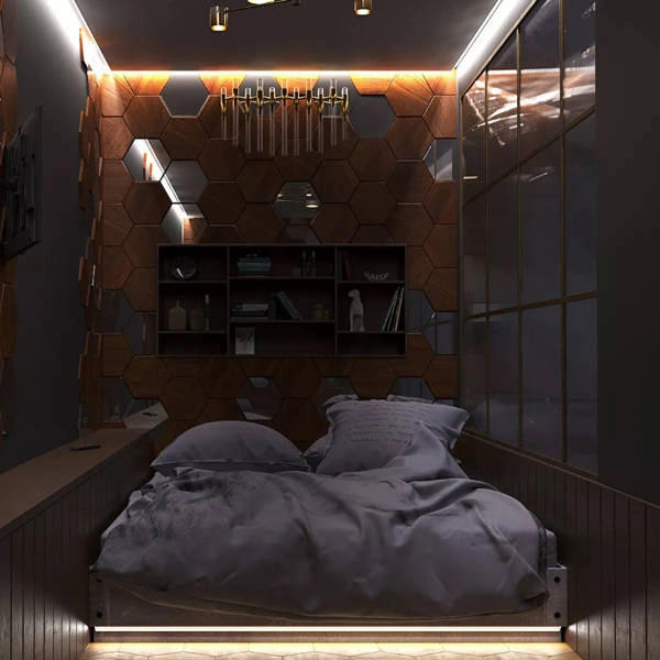 Profil LED P3-3 narożny 100cm szer. 30mm | do osłonek C7 | biały