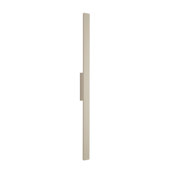 Zewnętrzny Kinkiet DEMI LED M 18W 3000K 1200lm wys.100cm szer.5.2cm IP54 | Sand 11556