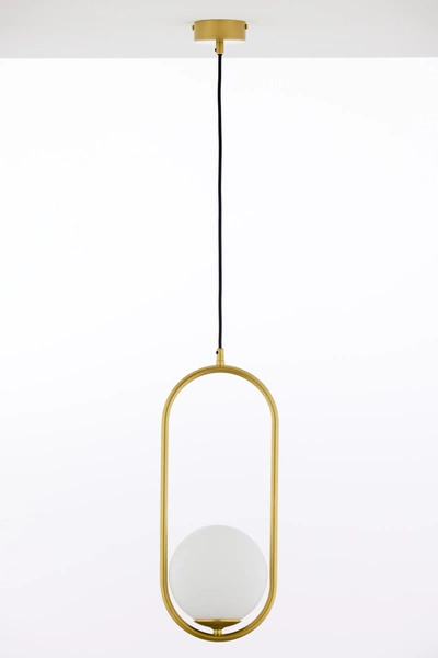 Nowoczesna Lampa wisząca IGON wys. 125cm 1xE14 11W IP20 | Złoty