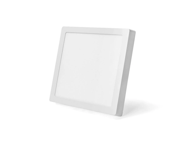 Panel LED NATYNKOWY PLAFON SUFITOWY KWADRAT LAMPA 18W biała zimna
