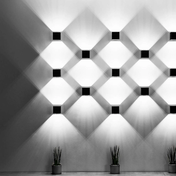 Kinkiet Sollux QUAD 1 szary 12W LED, SL.0058