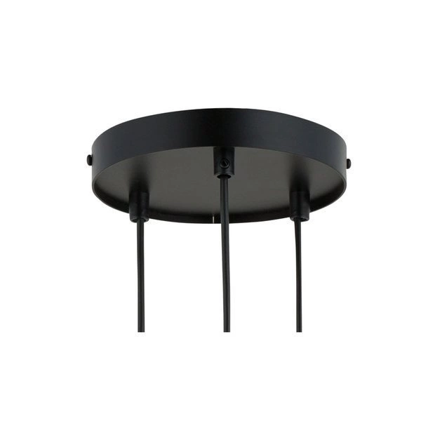 Nowoczesna lampa wisząca SOPEL DUE 3 czarny/złoty 33257