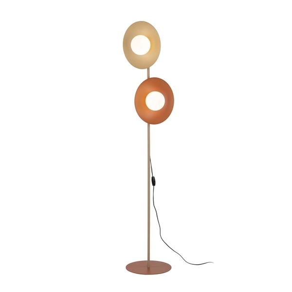 SLATE MIX GLASS LAMPA PODŁOGOWA 2XG9