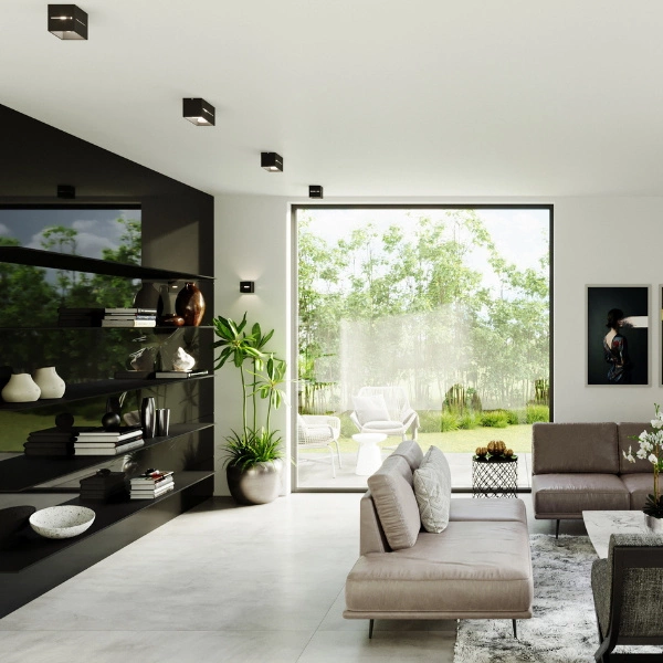 Nowoczesny kinkiet LOBO SL.0204 Czarny 1xG9