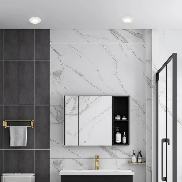 Oczko wpuszczane do łazienki LAGOS biała IP65