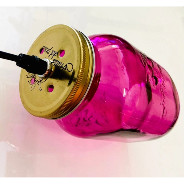 Lampa wisząca JARS 31-42958 klosza fioletowy 1x40W E14 do jadalni, kuchni