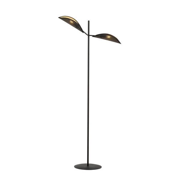 Lampa podłogowa Emibig VENE LP2 Czarny/GOLD 1158/LP2