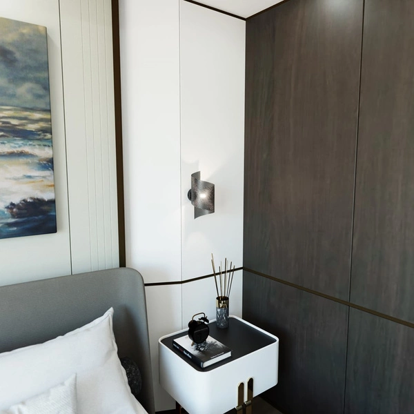 Kinkiet Emibig SPIRAL Czarny 1357/1