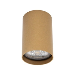 Lampa punktowa podtynkowa MONO SLIDE TRIMLESS szer. 5,5cm GU10 | złoty 10805