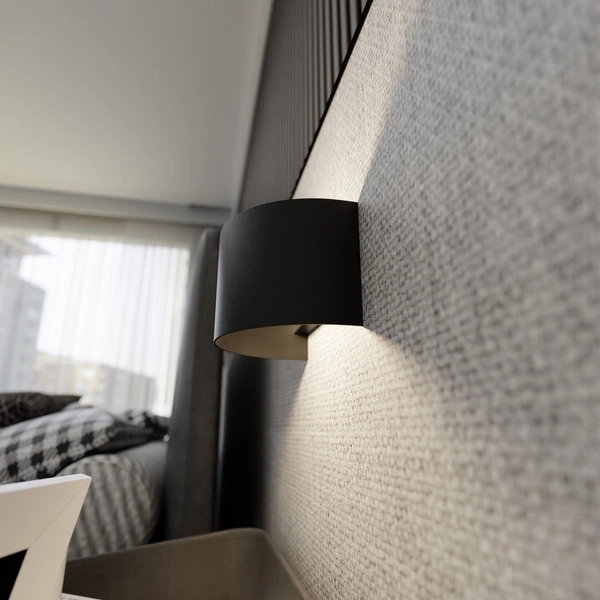 Kinkiet Emibig FOLD Czarny 950/2