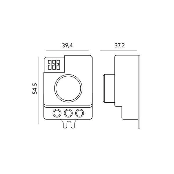 Czujnik mikrofalowy LX701