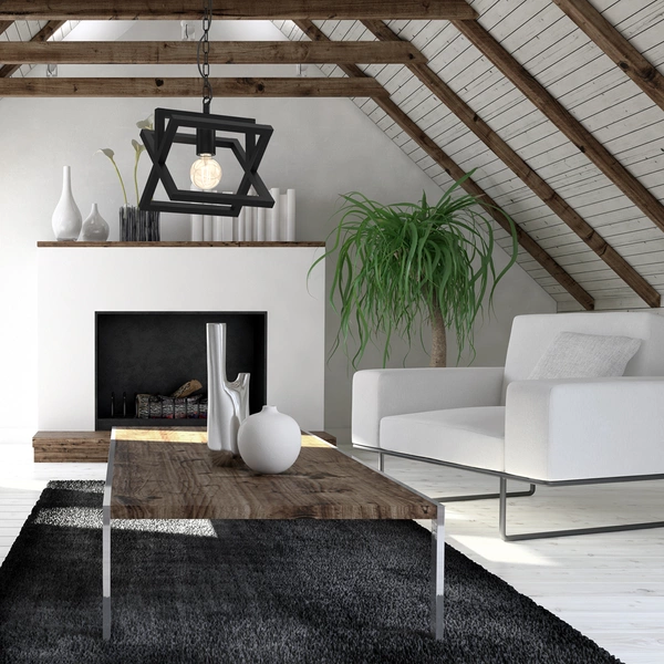 Lampa wisząca ARNOLD, MLP8562, czarna, 1x60W E27